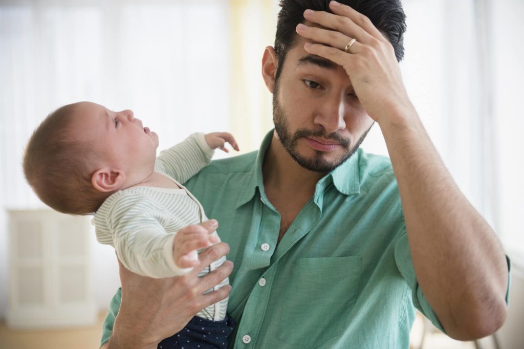 Male Postpartum depression : symptoms, risk, screening & treatment?